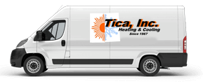 Tica, Inc. Heating and Cooling Van